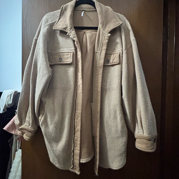 Free People ruby jacket, tan - Picture 1 of 2